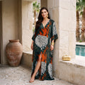 Aurore Kaftan define your silhouette in silk